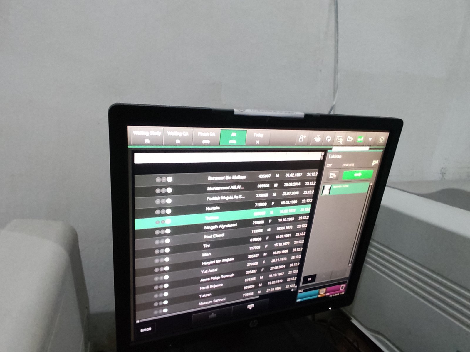 Upgrade Aplikasi CR Advance